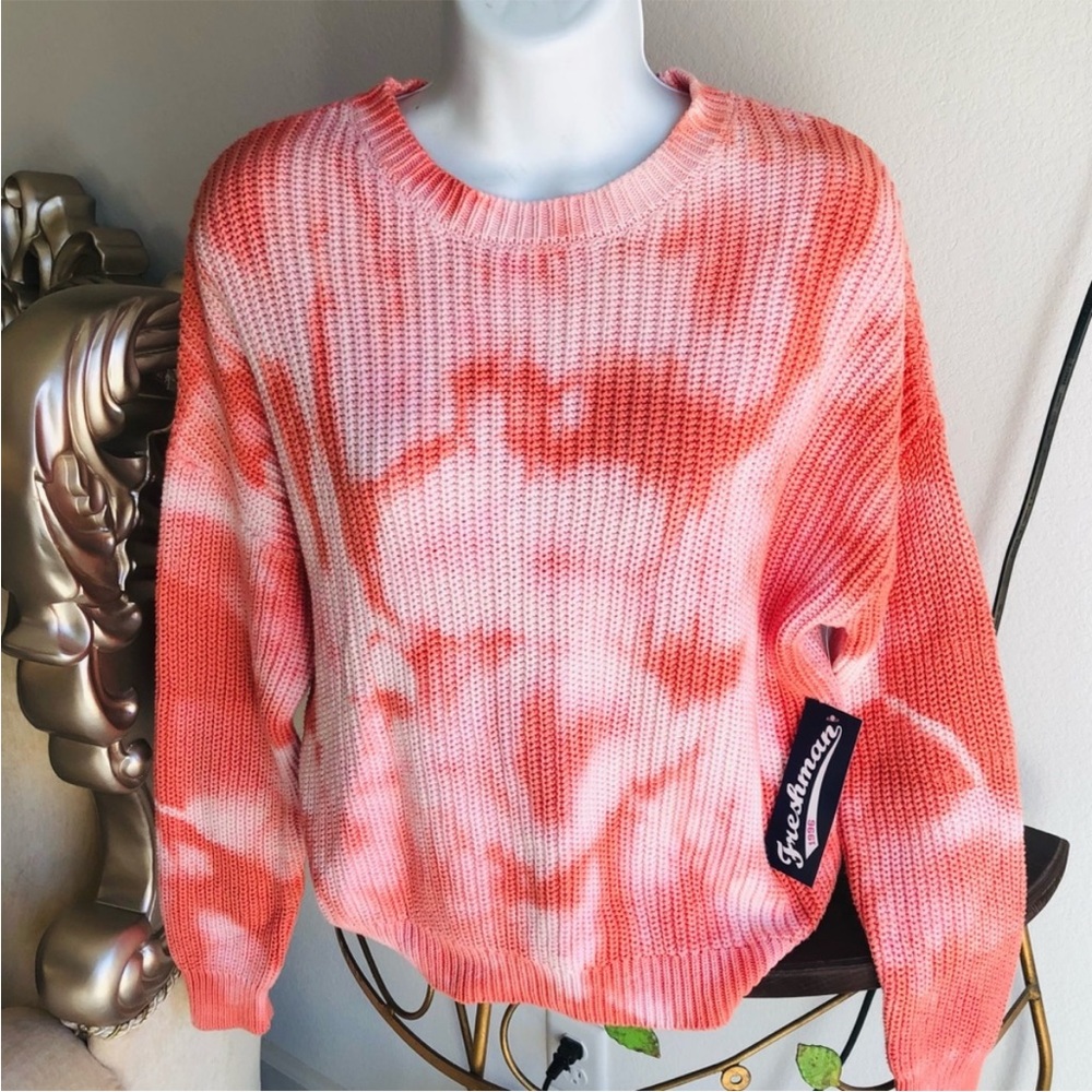 NEW Freshman 1996 Tie Dye Crewneck Sweater